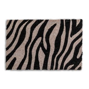 Zebra Print Doormat