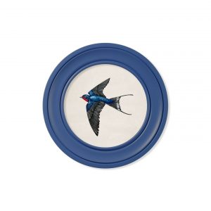 C.1875 Swallow In Flight Left Facing Wall Art